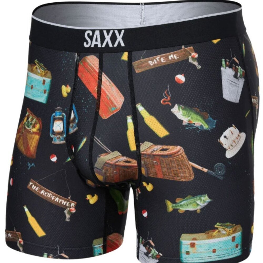 SAXX Volt Breathable Mesh Breathable Mesh Boxer Brief 5"